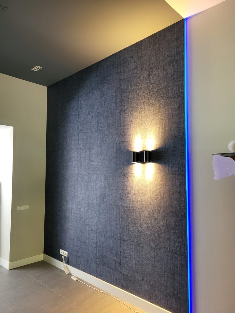 Luxe behangwerk in interieur in Hoorn