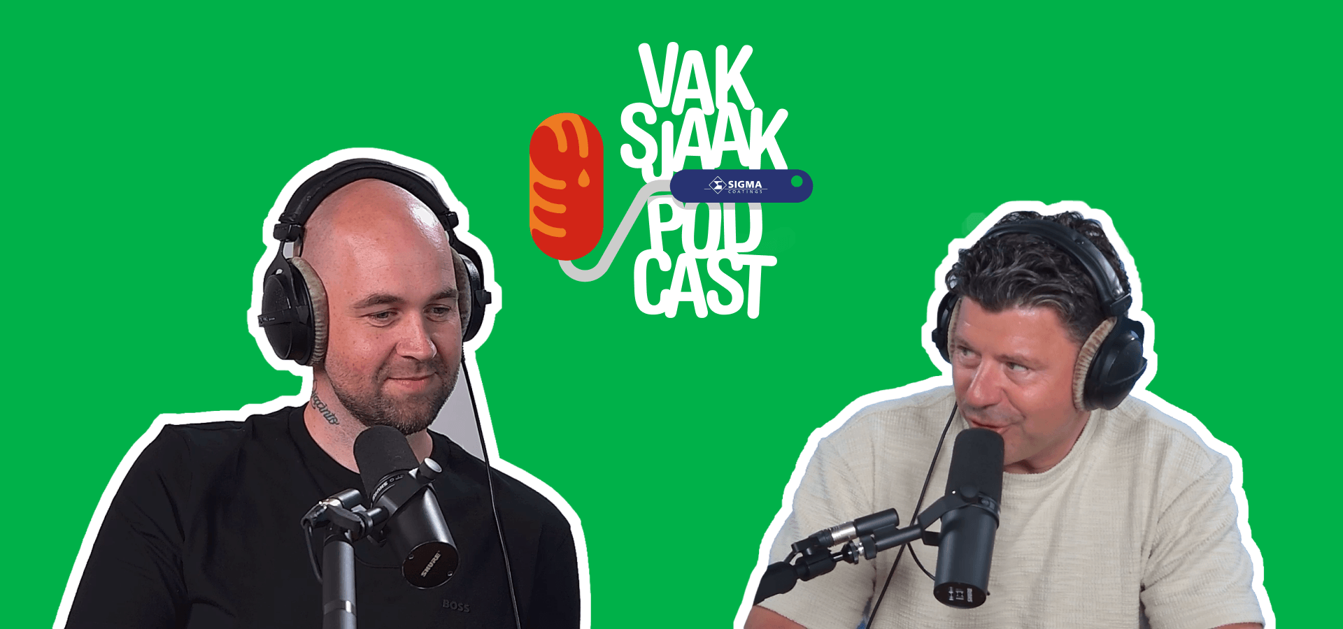 behang exclusief vaksjaak podcast sigma coating wandbekleding